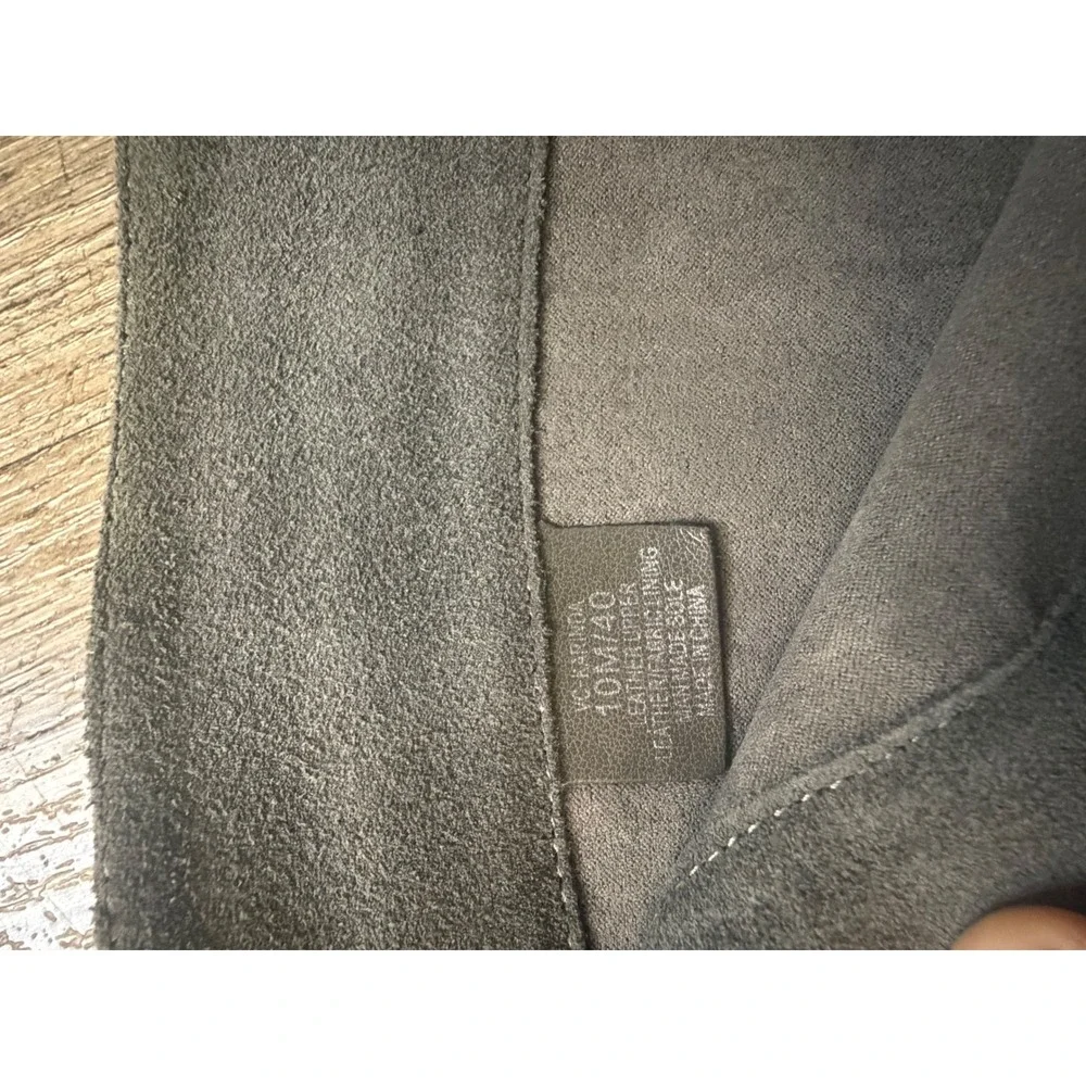 Vince Camuto Karinda Grey Suede Over The Knee Perforated Boots Size 10M